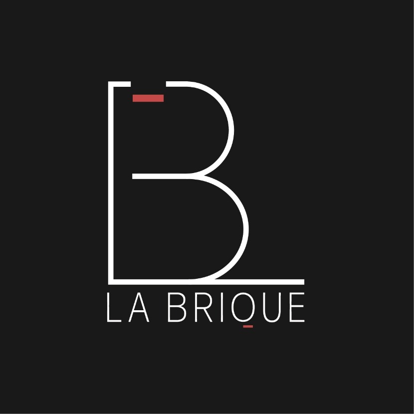 Logo graphique du restaurant La Brique