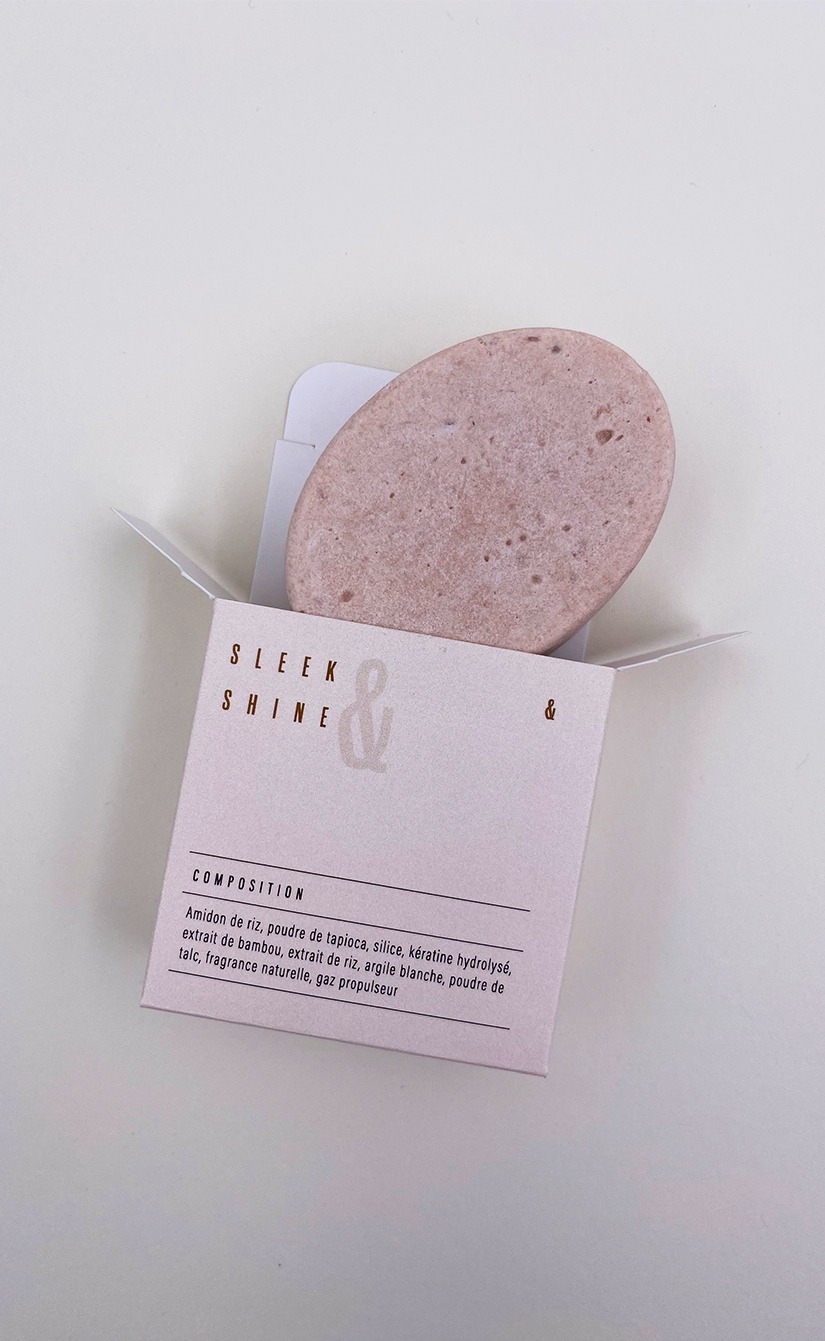 Packaging d'un shampoing sec